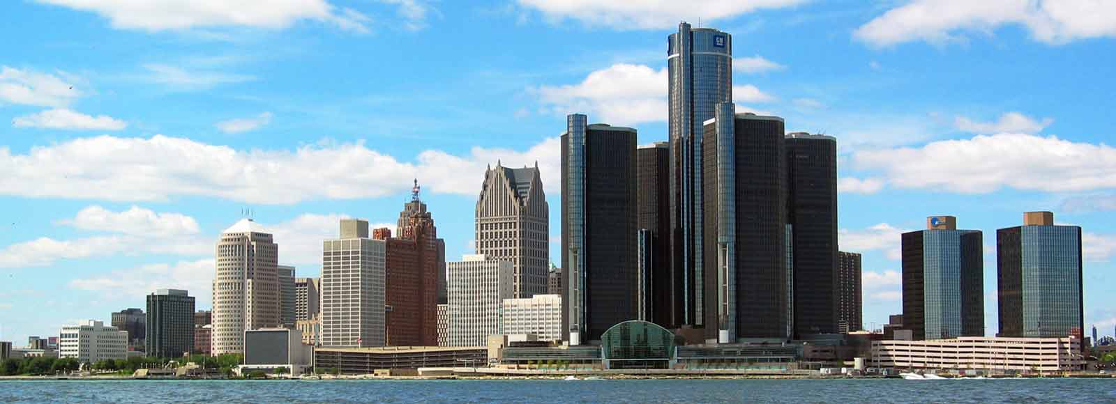 Skyline of the City of Detroit